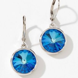 Royal Blue Delight Lulu earring any touchstone crystal